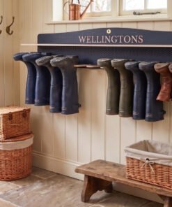 a welly rack for a family is a fabulous unique wedding gift