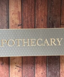grey large herb planter