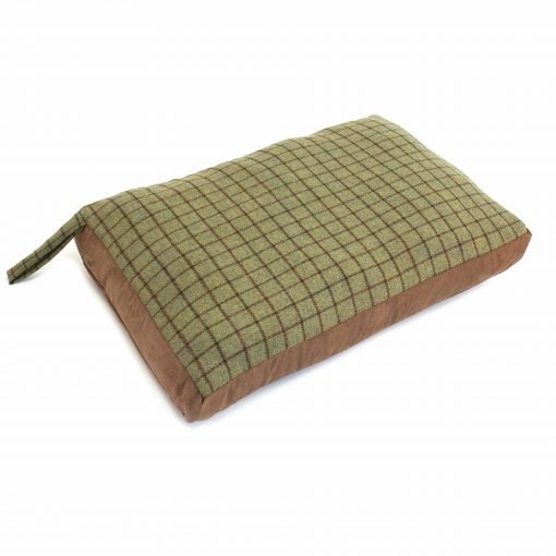 Large dog Bed - Olive tweed