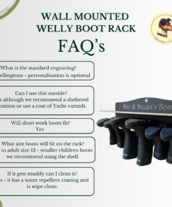 FAQ of the Chester & Cooke welly rack