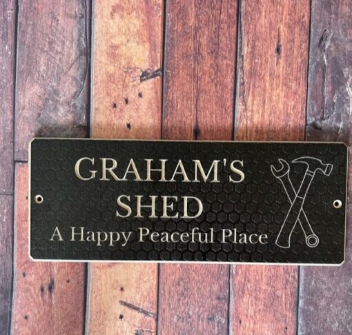 shed sign
