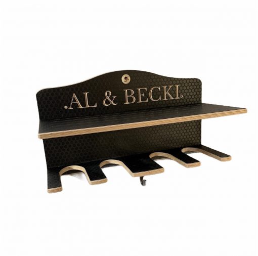 Personalised Welly Rack Gift Set