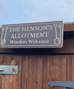 Allotment sign