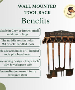 Benefits of the Chester & Cooke tool rack