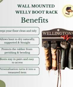 Benefits of the Chester & Cooke welly rack
