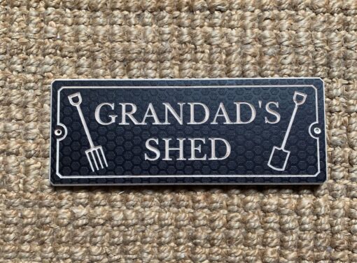 grandads shed sign
