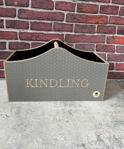 Grey kindling box