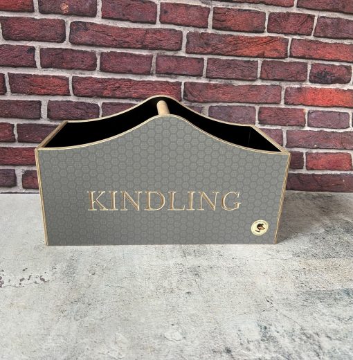 Grey kindling box