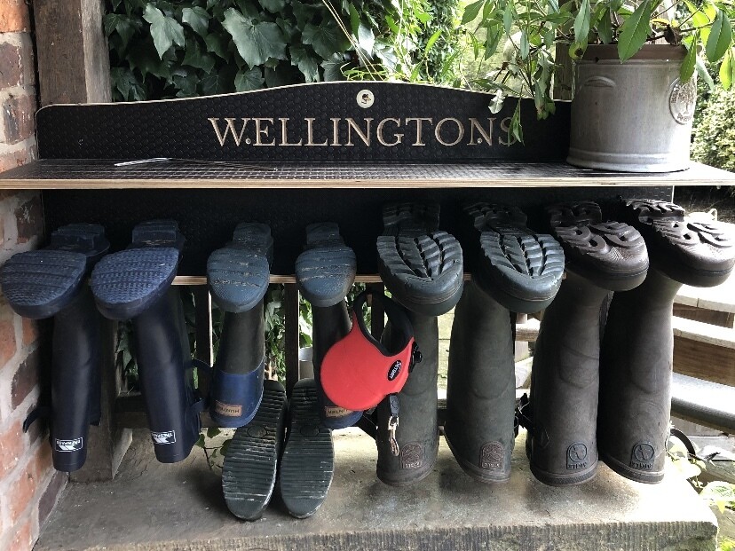 Welly shop rack argos