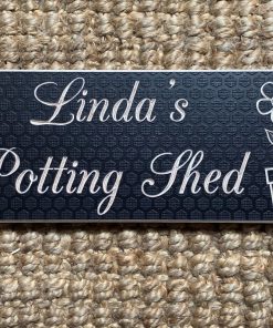 A gardening gift for her on mothers day - gardening sign