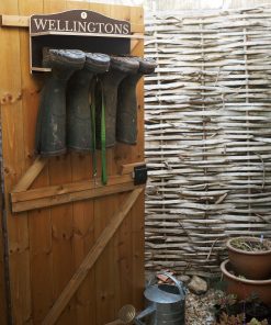 Gardening jobs for May -Welly rack