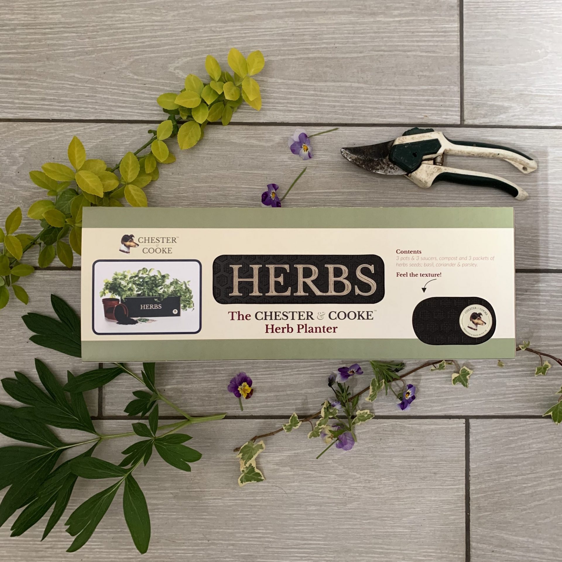 Grow your own herbs in an indoor herb planter