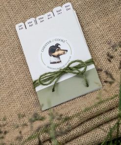 Seed box divider cards - included in the gardening gift set