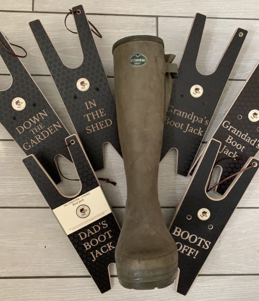 Welly Rack and Boot Jack Gift set