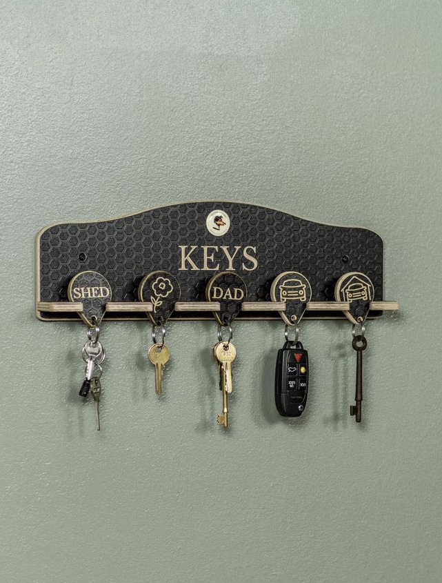 Organise your key collection with this unique key rack