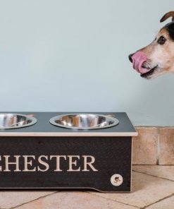 small dog bowl stand - Stylish yet neat and tidy