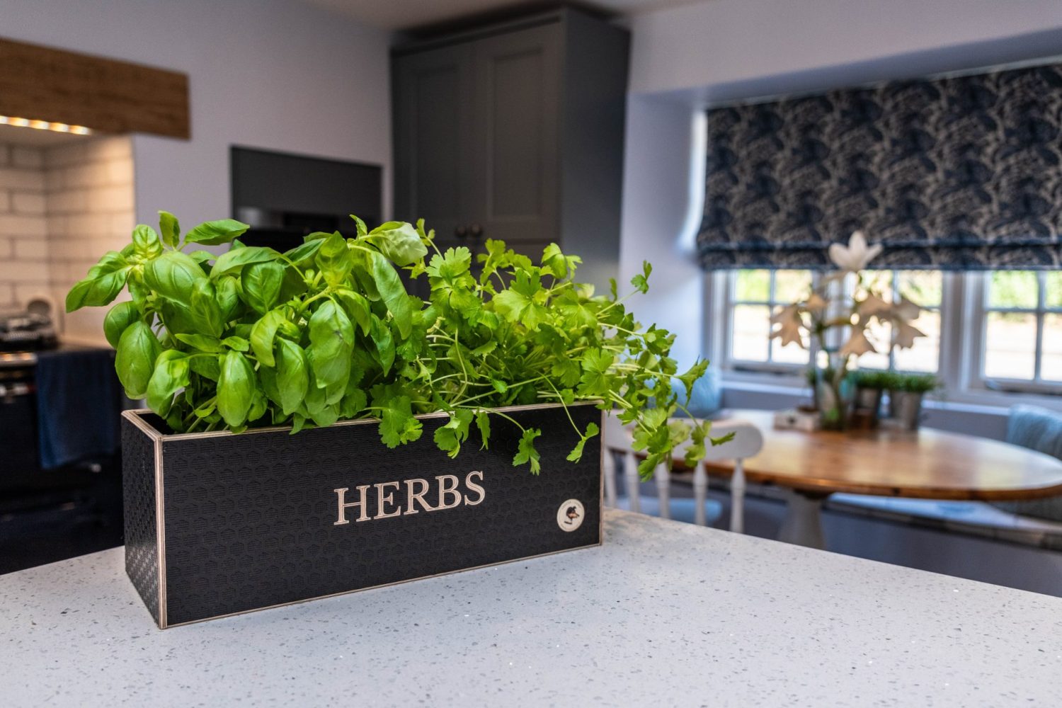 Herb Planter in a Kitchen