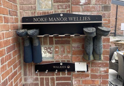 use a bespoke Welly Rack to store your Wellies