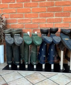 Floor welly storage Rack stand available in different sizes 3-8 pairs of welly boots.