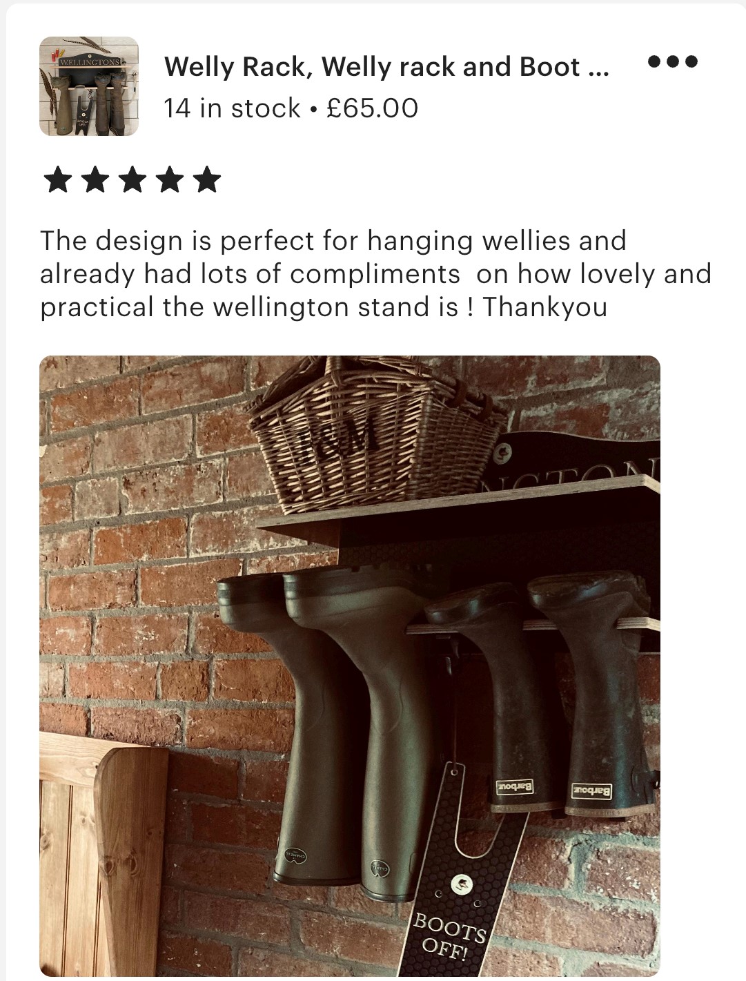 welly rack review