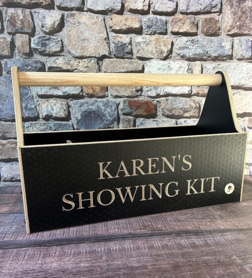 showing kit box