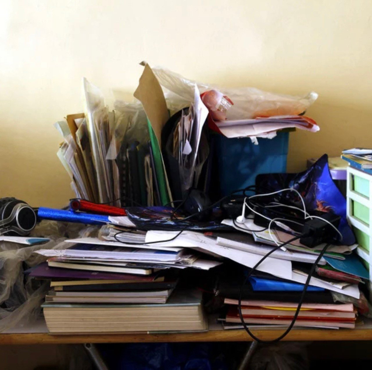 Remember to schedule in decluttering your paperwork