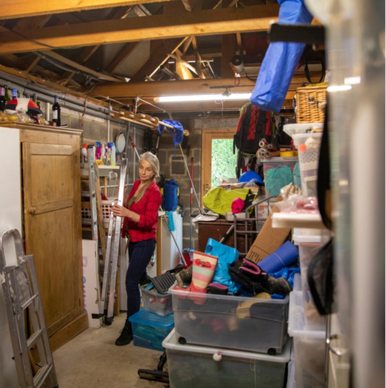 Declutter your garage or shed in the summer get organised with a bespoke welly rack