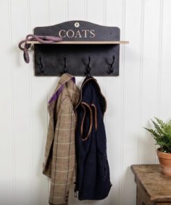 Coat Rack with Shelf