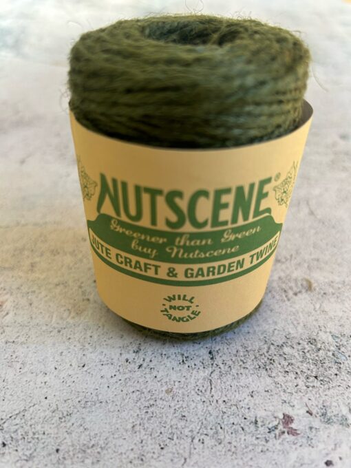 close up of garden twine