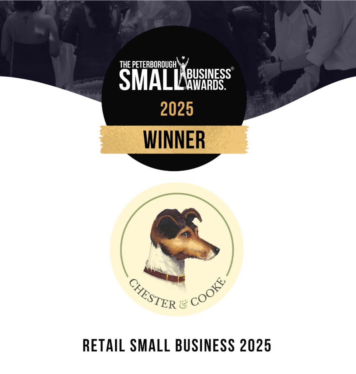 Peterborough Small Retail Business of the year winner 2025