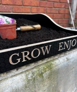 detailed engraving on this seed sowing tray