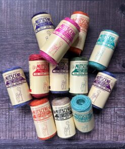mini spools of nutscene vibrant colours twine for crafting and gardening