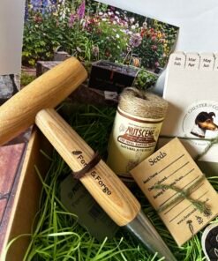 Gardeners Gift Set a Seed Sowing Gift Box filled with practical tools and accessories for gardeners