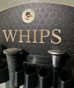 close up of a whip holder