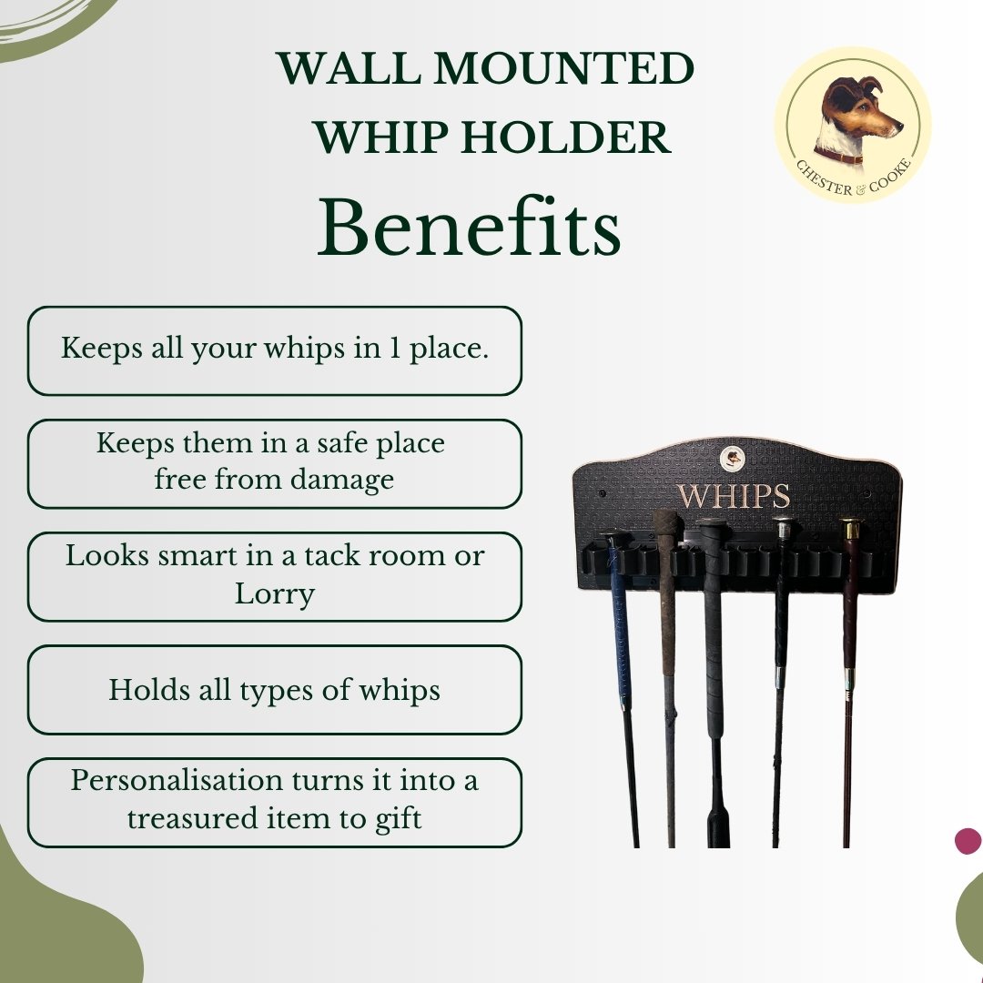 Personalised Whip Holder - Image 6