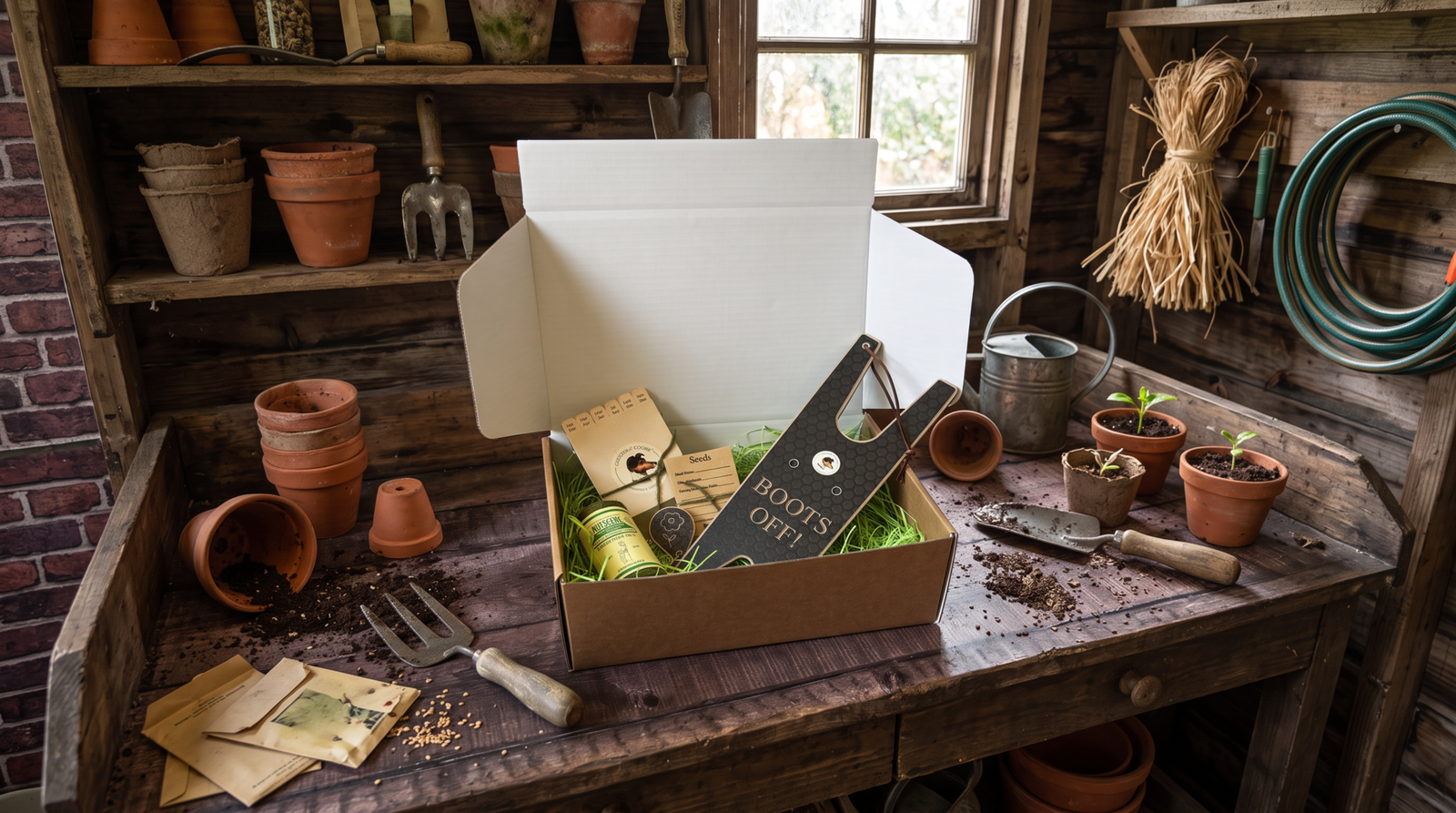 Gardeners essentials gift box
